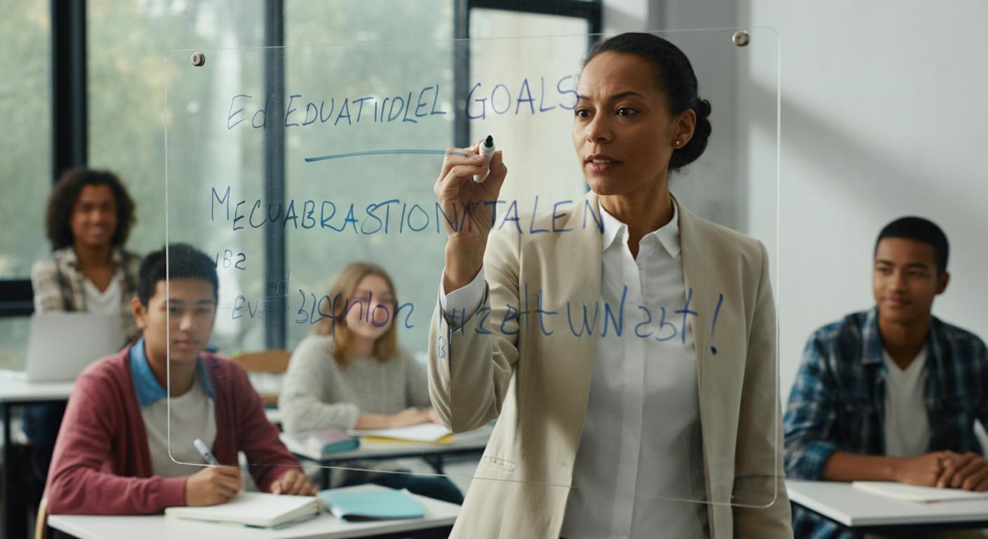 Stanovení realistických a měřitelných vzdělávacích cílů