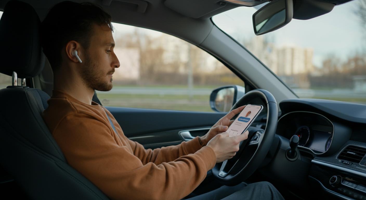 Angličtina v Autě: Jak Využít Cestu do Práce Pro Učení