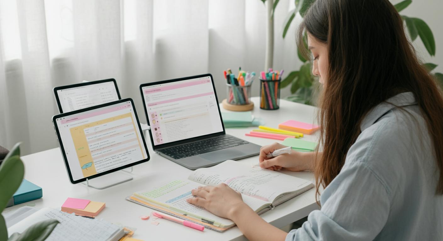 Organizace studijního plánu podle témat a priorit