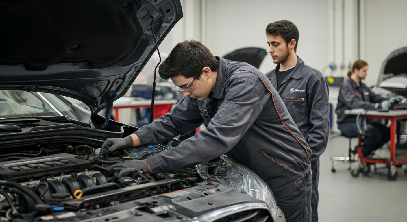 Automechanik škola: Kde se rodí odborníci na auta