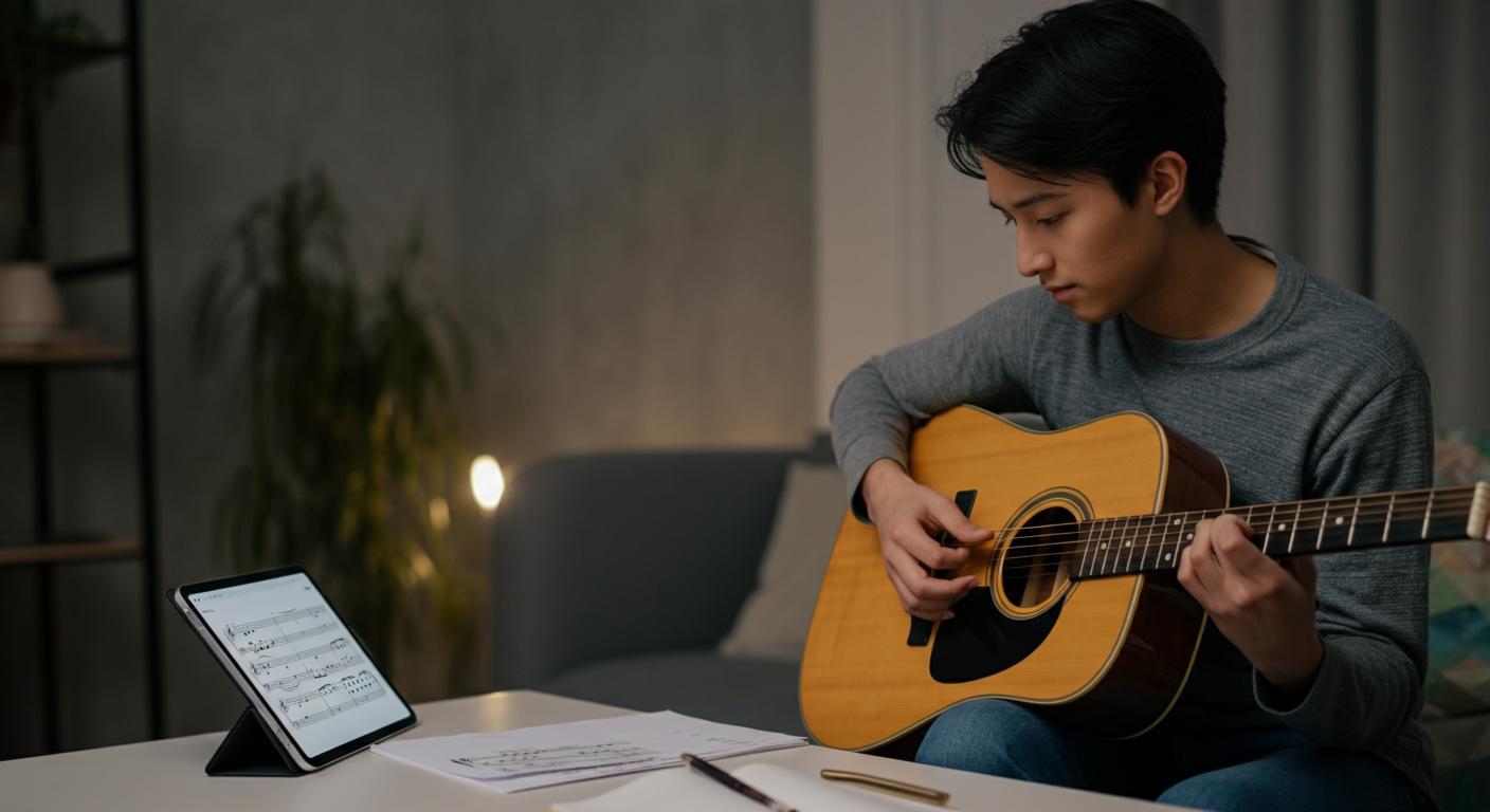 Kytara Pro Začátečníky: Jak se Učit Akordy a Melodie