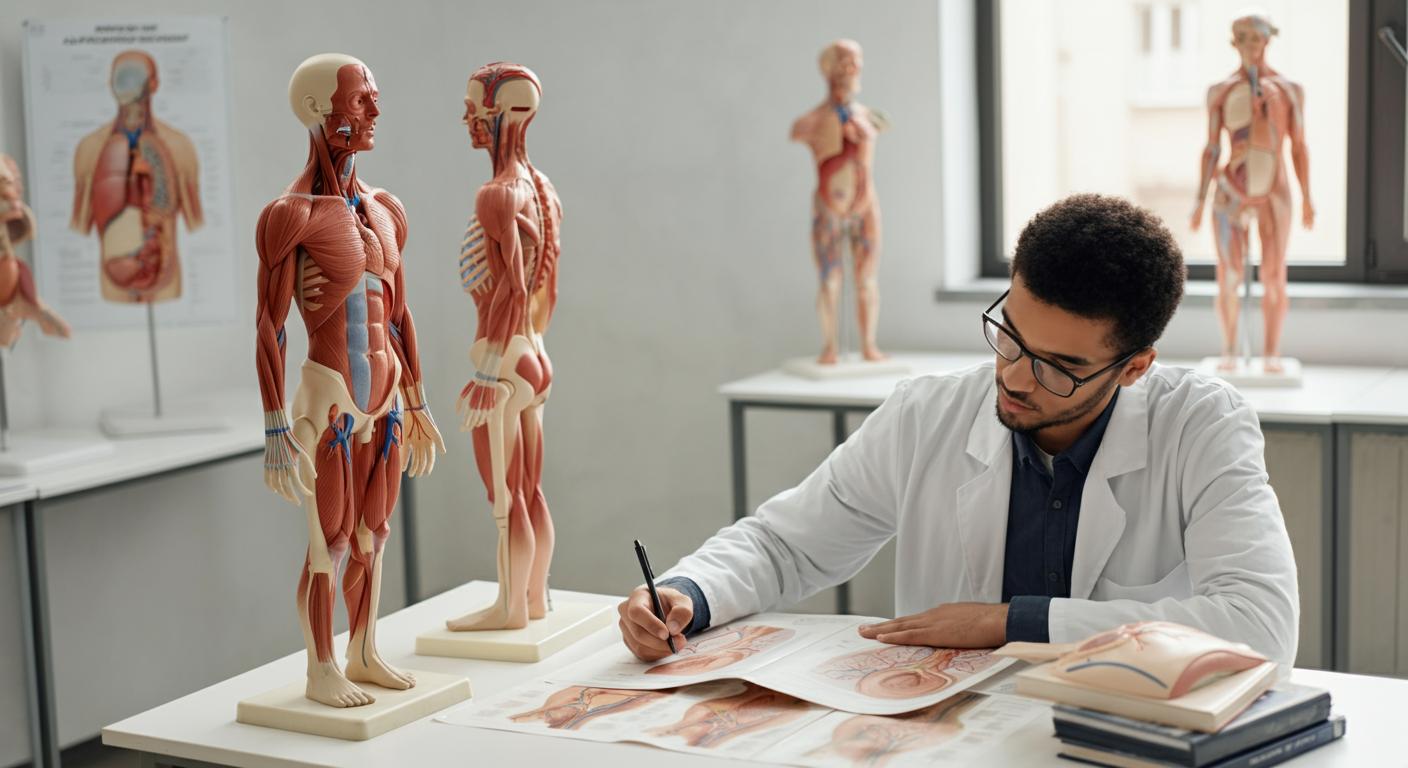 Osvojení anatomie a fyziologie člověka