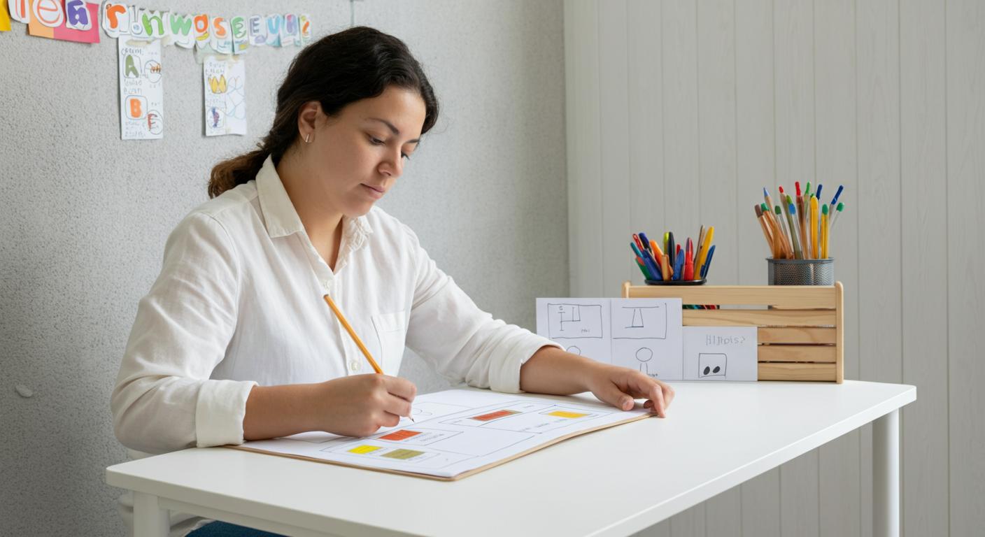 navržení strukturovaného učebního plánu pro rané vzdělávání