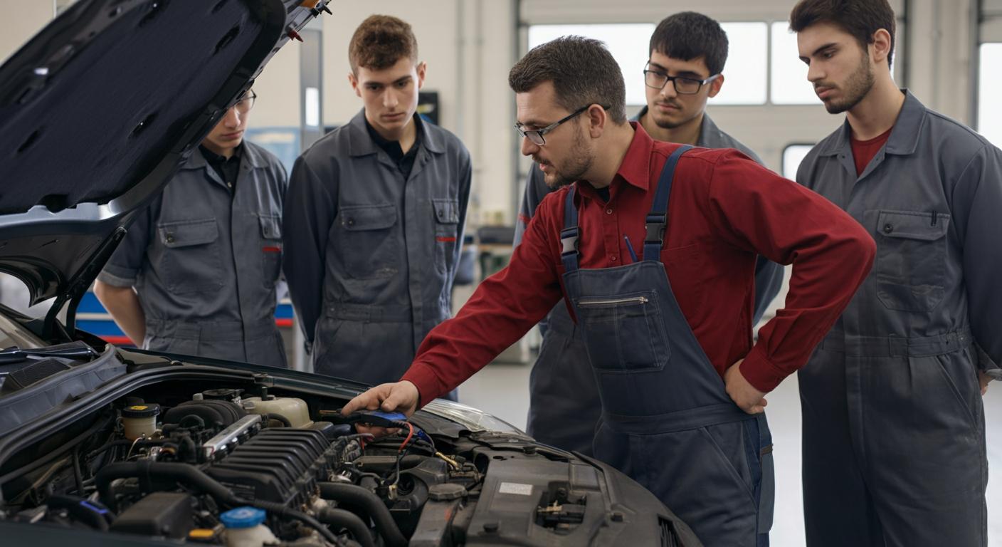 definice a význam automechanické školy v odborné přípravě